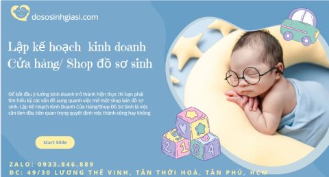 Lập Kế Hoạch Kinh Doanh Shop Đồ Sơ Sinh