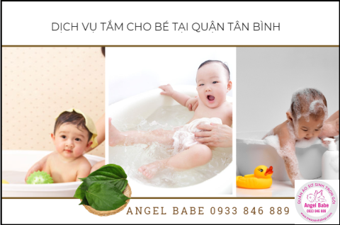 Dịch vụ tắm bé tại quận Tân Bình