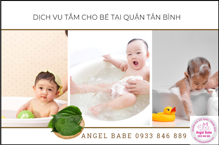 Dịch vụ tắm bé tại quận Tân Bình