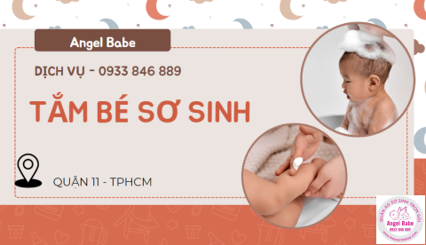 dịch vụ tắm bé sơ sinh tại quận 11