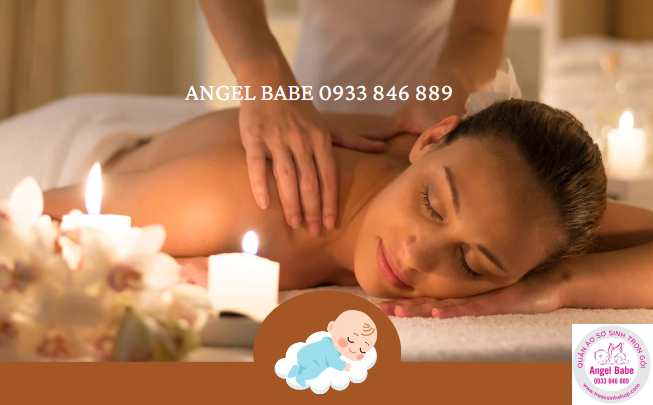 massage cổ vai gáy mẹ sau khi thông tắc tia sữa