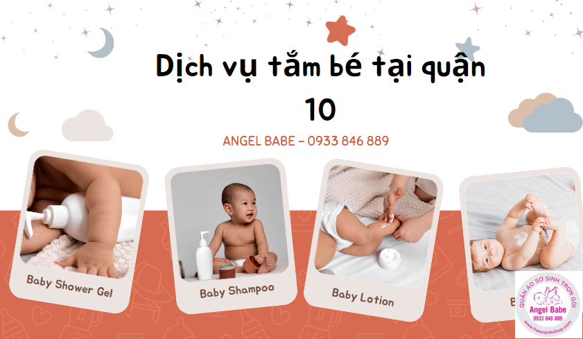 Dịch vụ tắm cho bé tại quận 10