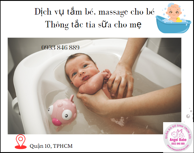 Dịch Vụ Tắm Cho Bé Tại Quận 10