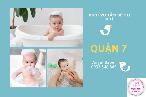 Dịch vụ tắm bé tại quận 7